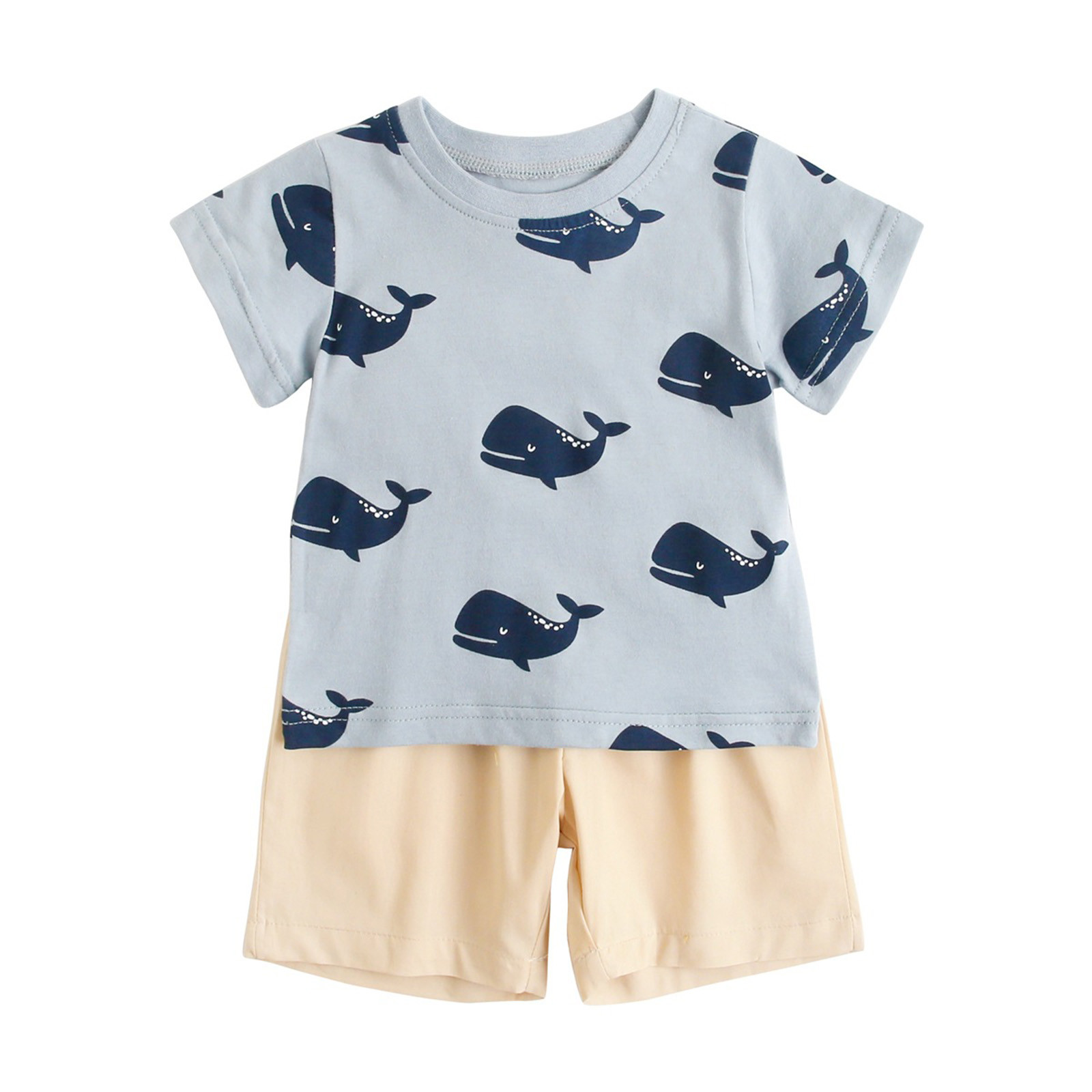 JSCDRPDWL Holiday Outfit for Girls Two Piece Outfits 18 Months Girl Clothes Sets Vintage Baby Clothes 4t Boy Clothes 18-24 Months Clothing 4t Toddler Clothes Boys Clothes 12-18 Months Girls